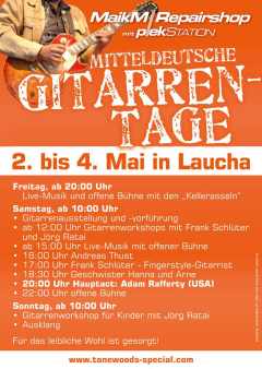 Mitteldeutsche Gitarrentage  mit Andreas Thust und Adam Rafferty